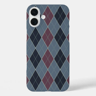 "Argyle & Klasse: Diamanten sind für immer (auf Pu iPhone 16 Plus Hülle