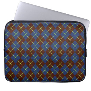 Argyle-Laptoptasche Laptopschutzhülle