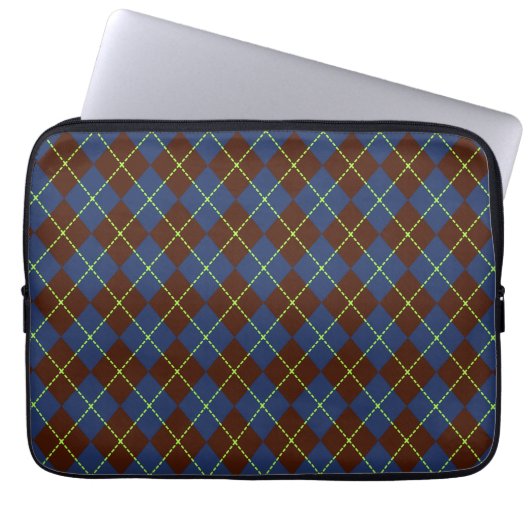 Argyle-Laptoptasche Laptopschutzhülle (Vorderseite)
