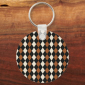 Argyle-Muster Schlüsselanhänger (Vorderseite)