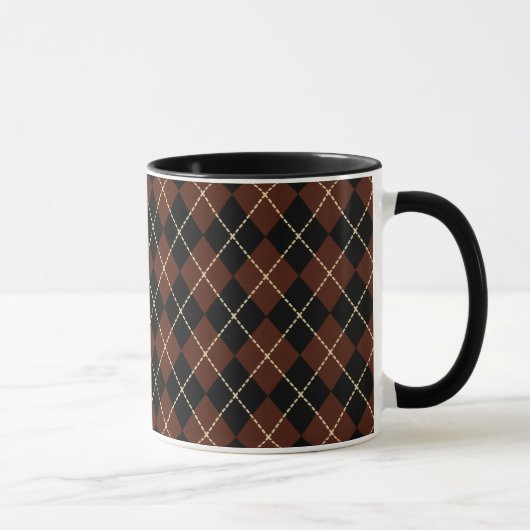 Argyle-Tasse Tasse (Rechts)