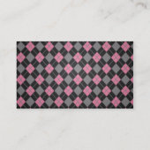 Argyle; Website-Marketing Visitenkarte (Rückseite)