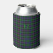 Argyll District Tartan mit Monogramm/Initialen Dosenkühler (Kanne Vorderseite)
