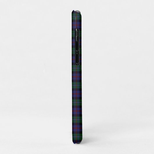 Argyll District Tartan mit Monogramm/Name Case-Mate iPhone Hülle (Hinten/Links)