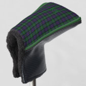 Argyll District Tartan mit Monogramm/Name Golf Headcover (3/4 Vorderseite)