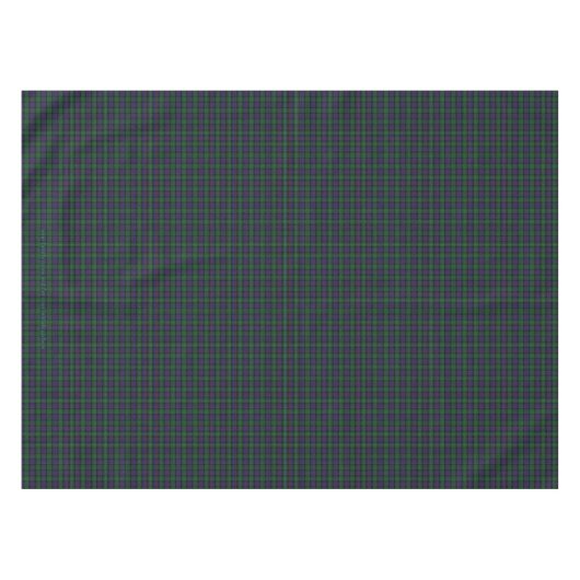 Argyll District Tartan mit Monogramm/Name Tischdecke (Vorderseite (Horizontal))