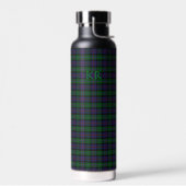 Argyll District Tartan mit Monogramm/Name Trinkflasche (Links)