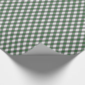 Argyll kariertes Packpapier. Geschenkpapier (Ecke)