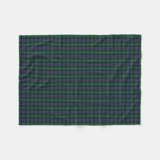 Argyll Scotland District Tartan Fleece Blanket (Vorderseite (Horizontal))