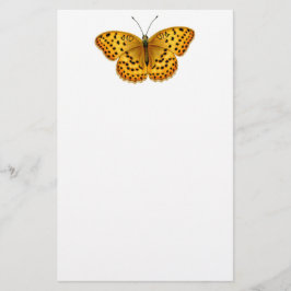 Argynnisfritillary-Schmetterlings-Briefpapier Briefpapier