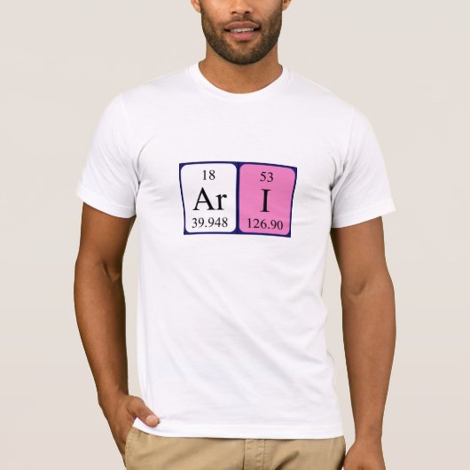 Ari Periodenname Shirt (Vorderseite)