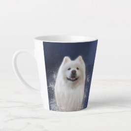 Ari the Samoyed collection BLUE Milchtasse