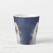 Ari the Samoyed collection BLUE Milchtasse (Vorderseite)