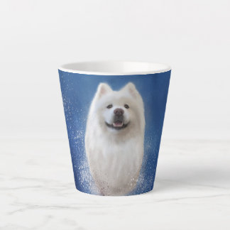 Ari the Samoyed collection BLUE Milchtasse