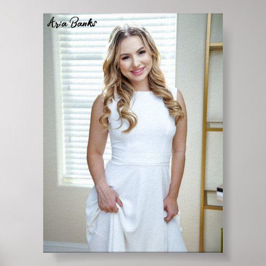 Aria Banks Poster (Vorne)