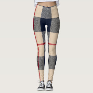 Aria Camel Heritage British Tartan Karo Vol 37 Leggings