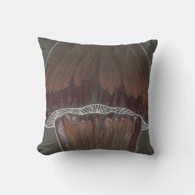 Aria des Unterwachstums Kissen (Vorderseite)