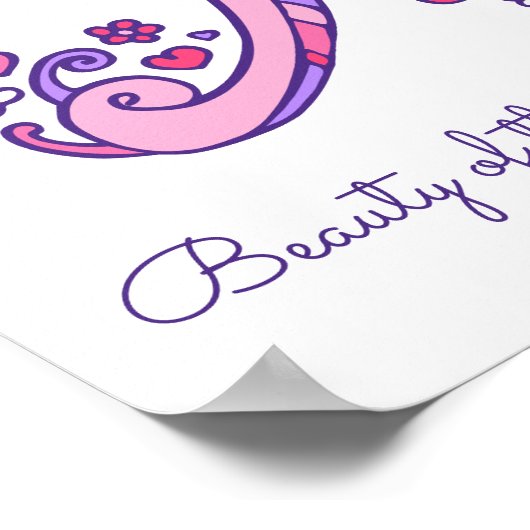 Aria Girls benennen dekorative Gewohnheit, was Pos Poster (Ecke)