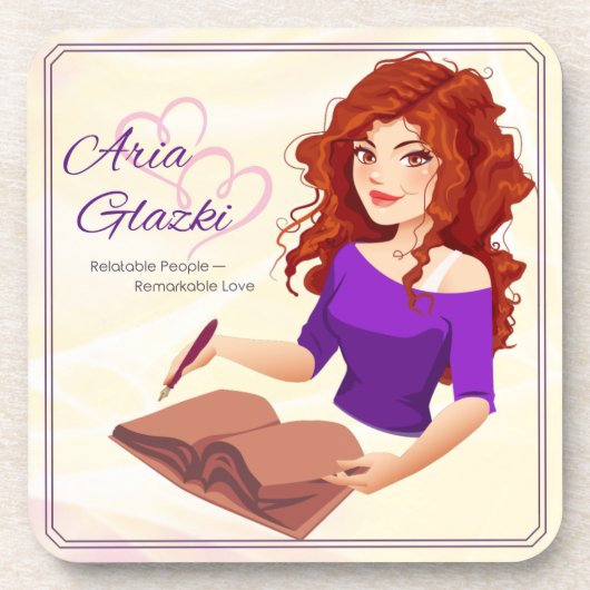 Aria Glazki Untersetzer (Vorderseite)