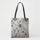 Aria Grace Urban Bloom Graphic Mandala Pattern Tasche (Vorderseite)