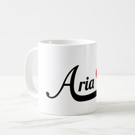Aria Kaffeetasse (Vorderseite Links)