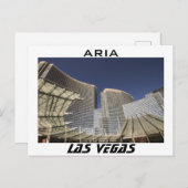 Aria Las Vegas Postkarte (Vorne/Hinten)