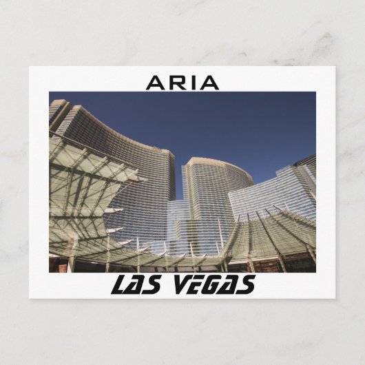 Aria Las Vegas Postkarte (Vorderseite)