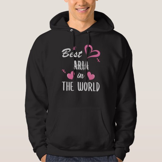 Aria Name, Best Aria in der Welt Hoodie (Vorderseite)