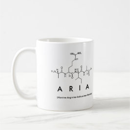 Aria Peptidname Tasse
