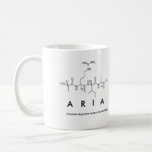 Aria Peptidname Tasse