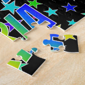 "ARIA" Vorname, Spaß "GLÜCKLICHER GEBURTSTAG" Puzzle (Seite)