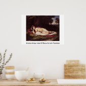 Ariadne Asleep Island of Naxos von John Vanderlyn Poster (Küche)