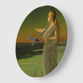 Ariadne bei Naxos John Atkinson Grimshaw Große Wanduhr (Winkel)