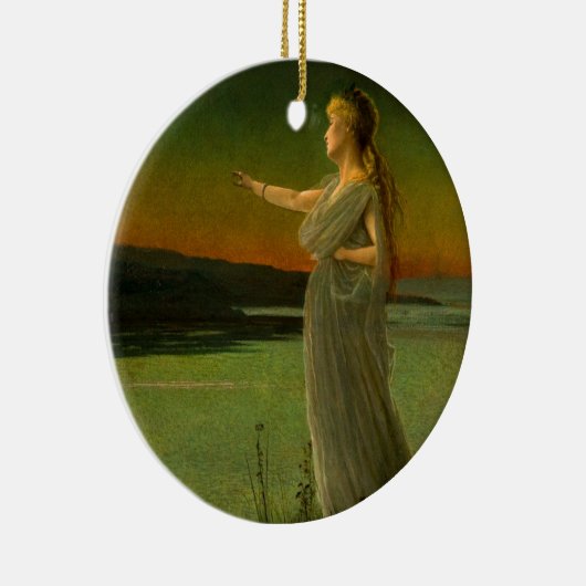 Ariadne bei Naxos John Atkinson Grimshaw Keramik Ornament (Rechts)