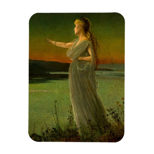 Ariadne bei Naxos John Atkinson Grimshaw Magnet (Vertikal)