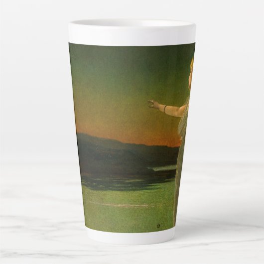 Ariadne bei Naxos John Atkinson Grimshaw Milchtasse (Vorderseite)