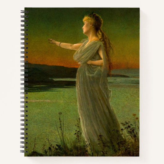 Ariadne bei Naxos John Atkinson Grimshaw Notizblock (Vorderseite)