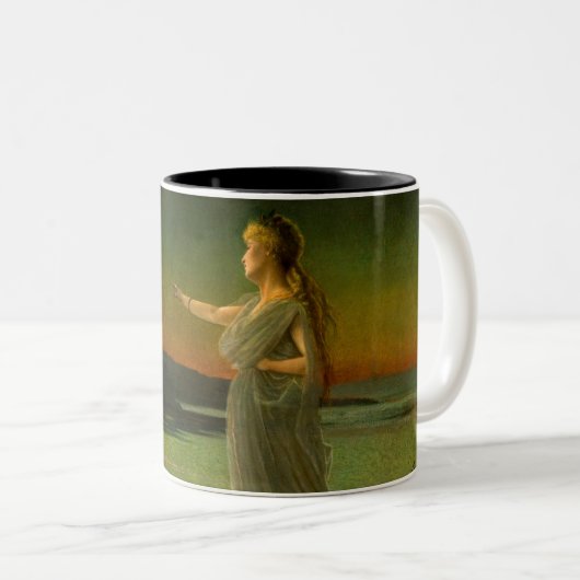 Ariadne bei Naxos John Atkinson Grimshaw Zweifarbige Tasse (VorderseiteRechts)