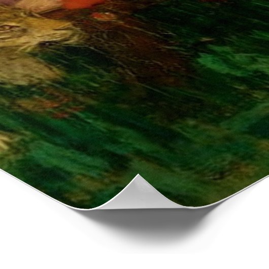 Ariadne by John William Waterhouse Poster (Ecke)