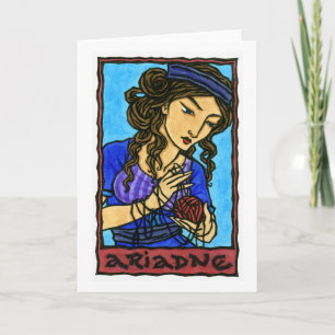 Ariadne Greeting Card Karte