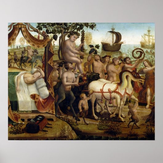 Ariadne in Naxos, aus der Geschichte von Theseus ( Poster (Vorne)