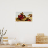 Ariadne in Naxos (klassischer griechischer Mythos) Poster (Küche)