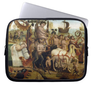 Ariadne in Naxos, von der Geschichte von Theseus Laptopschutzhülle