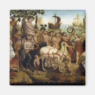 Ariadne in Naxos, von der Geschichte von Theseus Magnet