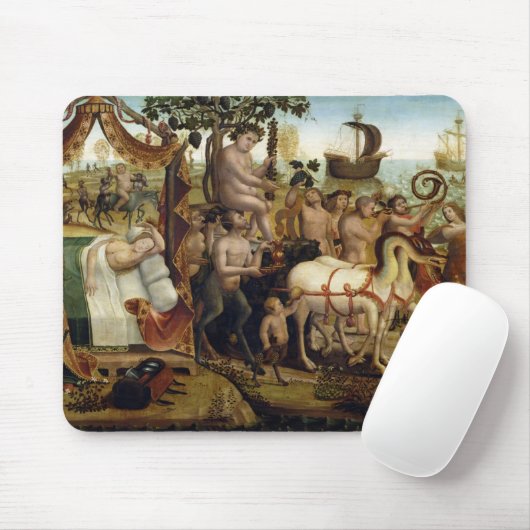 Ariadne in Naxos, von der Geschichte von Theseus Mousepad (Mit Mouse)
