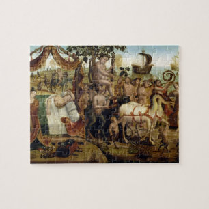 Ariadne in Naxos, von der Geschichte von Theseus Puzzle