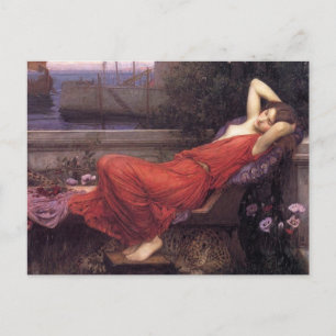 Ariadne [John William Waterhouse] Postkarte