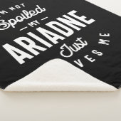 Ariadne Personalisiert Name Geburtstagsgeschenk Sherpadecke (3/4)