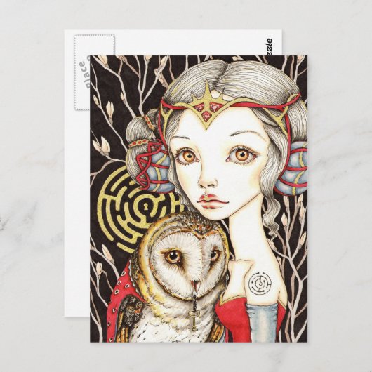 Ariadne Postkarte (Vorne/Hinten)