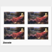 Ariadne Rechteckiger Aufkleber (Blatt)